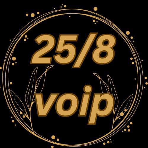 25/8 VoIP Logo